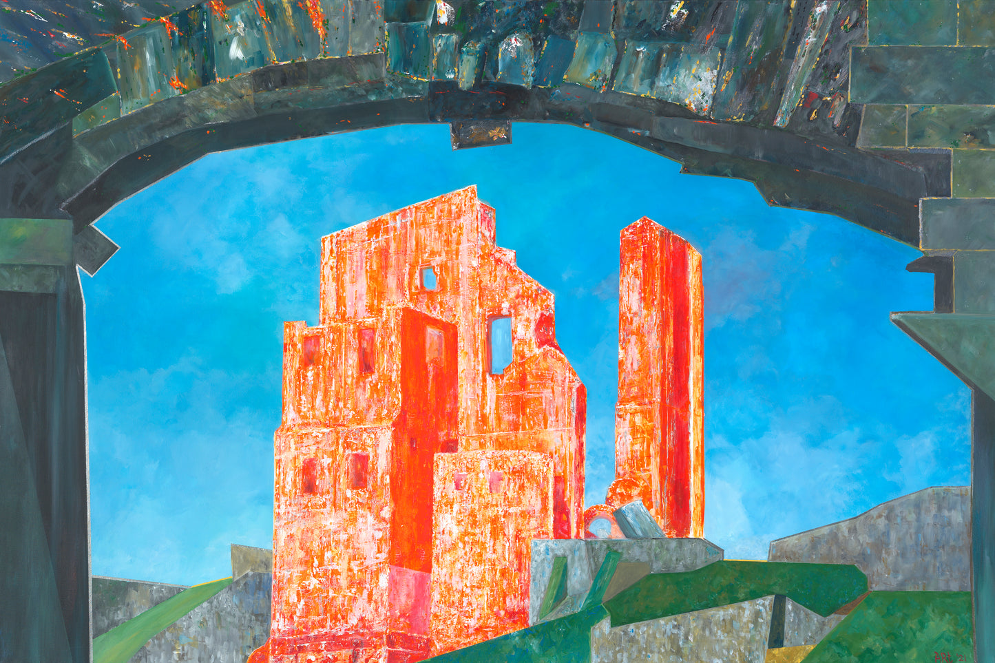 Corfe: Vivid grey